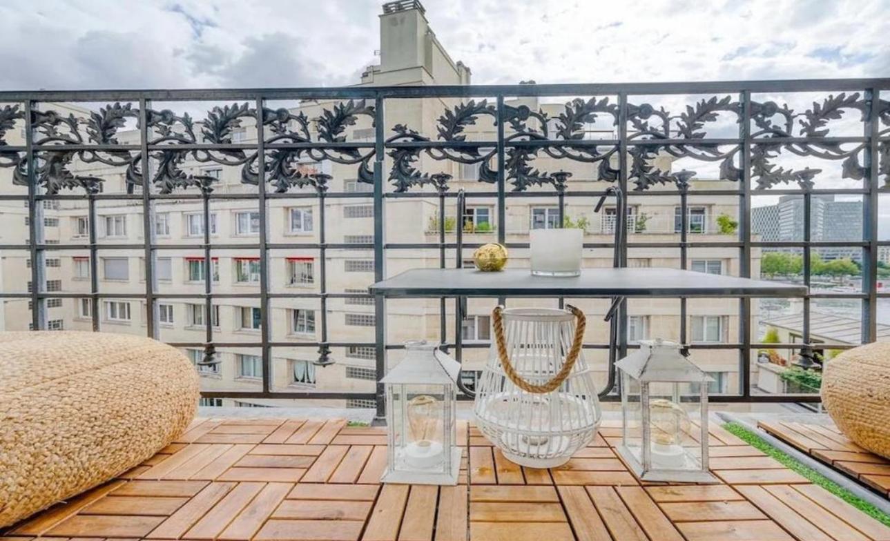 Quai De Seine Tour Eiffel Trocadero Apartment Париж Екстериор снимка